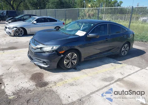 2016 Honda Civic Ex-T from USA, damaged, VIN 19XFC1F33GE020656